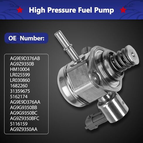 High Pressure Fuel Pump Compatible with 2013-2016 Ford Escape, 2013-2016 Ford Fusion, 2013-2018 Ford Focus, 2012-2015 Ford Explorer, 2012-2014 Ford Edge, 2013-2017 Ford Taurus in Saudi Arabia