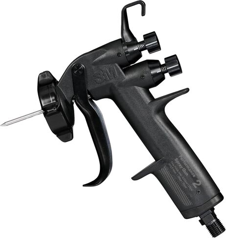 3M Performance Spray Gun 2 with 3M Performance Air Flow Control Valve, 26852, for Industrial Paint and Coating Applications, Precision Performance, Cleans in Seconds in Saudi Arabia