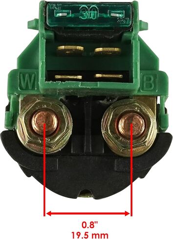 Caltric Starter Solenoid Relay Compatible With Honda Gl 1500 Gold Wing 1988-2000 in Saudi Arabia