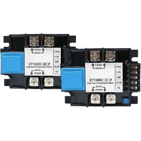 AC Voltage Regulator SSR 4-20mA 0-10V 10A 25A 40A 60A 80A 100A 120A 200A 300A 400A Single Phase Current Relay Regulator DTY(0-380V,400A) in Saudi Arabia