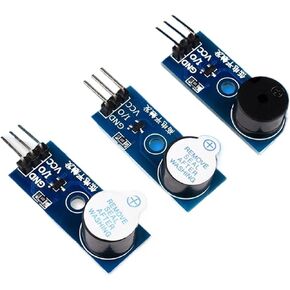 1 PCS Active/Passive Buzzer Module 3.3-5V High/Low Level Triggered Buzzer Control Board Sounding Sensor(3.3V - 5V Active) in Saudi Arabia