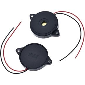 1/5PCS 30X5.5MM Enclosed Piezo Passive Buzzer Element W/Wires AT3040(5pcs) in Saudi Arabia