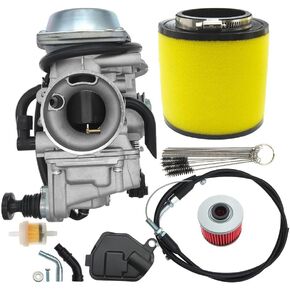 استبدال المكربن ​​لهوندا TRX300 1988 1989-2000 FourTrax TRX350 1986-1987 فورمان 400 1997-2004 450 1998-2004 رانشر 350 1987-2000 كارب مع فلتر وقود الهواء in Kuwait