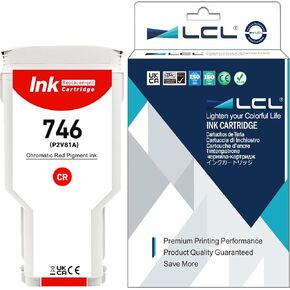 LCL Compatible 746 Photo Black 300-ml Ink Cartridge (P2V82A) Replacement for HP 746 DesignJet Z6 & Z9+ Large Format Plotter Printer (1-Pack) in Kuwait