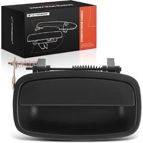A-Premium Rear Right Passenger Side Exterior Door Handle Compatible with Kia Sportage 2000 2001 2002, Primed Black, Replace# 0K08A-72410XX in Kuwait