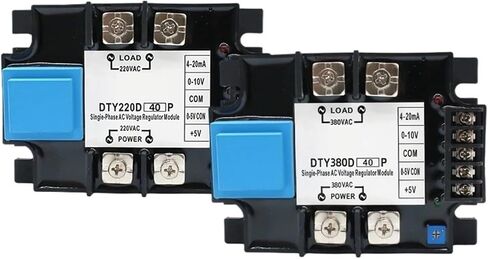 منظم جهد التيار المتردد SSR 4-20mA 0-10V 10A 25A 40A 60A 80A 100A 120A 200A 300A 400A منظم مرحل تيار أحادي الطور DTY(0-380V,400A) in Saudi Arabia