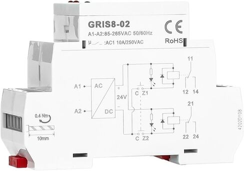 GRIS8 حماية تتابع السلامة المعزولة من تداخل الإشارة 10A AC85V-265V المستخدمة في تطبيق السلامة من الحرائق (GRIS8-02) in Saudi Arabia