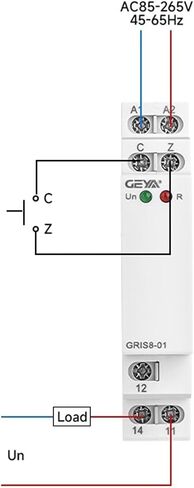 GRIS8 حماية تتابع السلامة المعزولة من تداخل الإشارة 10A AC85V-265V المستخدمة في تطبيق السلامة من الحرائق (GRIS8-02) in Saudi Arabia