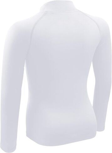 قميص ضغط للأولاد الشباب بأكمام طويلة، قميص داخلي حراري، طبقة أساسية من الصوف رياضية للبيسبول وكرة القدم in Kuwait