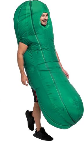 Spooktacular Creations Adults Halloween Inflatable Costumes, Pineapple Blow Up Costumes, Funny Inflatable Pineapple Suit for Halloween Costume Cosplay Fruit Themed Parties in Saudi Arabia