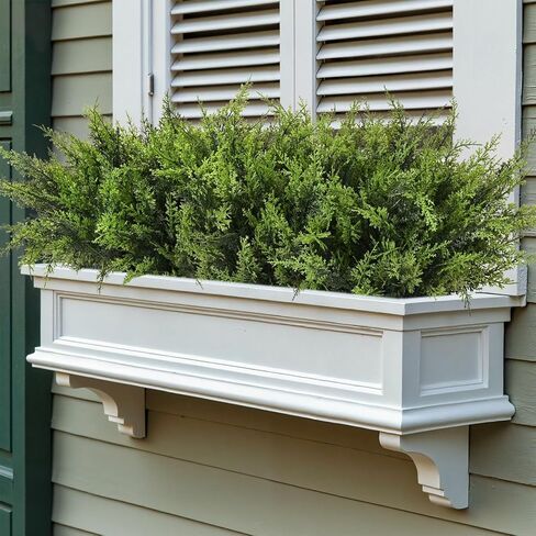 Artificial Flowers for Outdoors, 12 Bundles Faux Plants Outdoor, UV Resistant Artificial Plants Outdoor, Silk Fake Artificial Flowers for Outside Home Decor Planter Porch Decoration, Rose Red in Kuwait