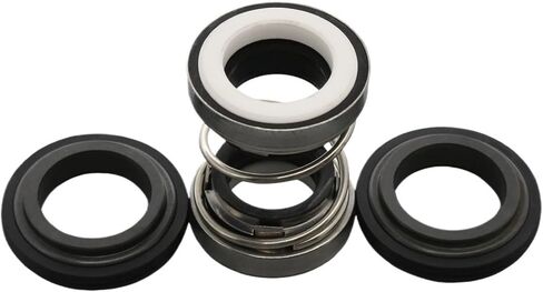 1pcs 12mm 14mm 15mm 16mm 17mm 18mm 19mm 20mm 22mm 24mm 25mm 28mm 30mm 32mm 202 Series Mechanical Shaft Seal For Inline Water Pump(SIC-SIC-NBR,33mm) in Saudi Arabia