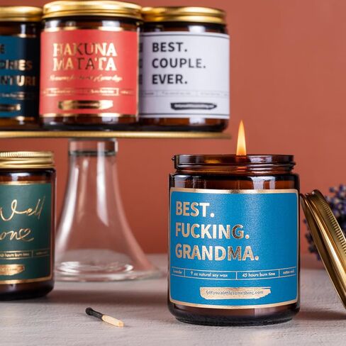 Best Sister Ever Scented Candle - Funny Birthday Gifts for Sister from Sisters - Sister Birthday Gift for Women - Cool Sisters Candle for Bonus Stepsister, Step Sis in Law Present from Brother in Saudi Arabia