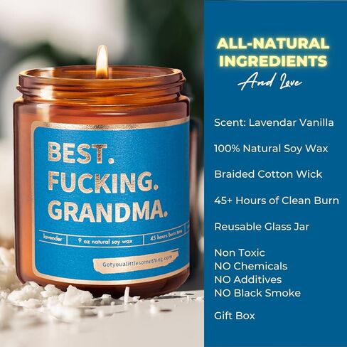 Best Sister Ever Scented Candle - Funny Birthday Gifts for Sister from Sisters - Sister Birthday Gift for Women - Cool Sisters Candle for Bonus Stepsister, Step Sis in Law Present from Brother in Saudi Arabia