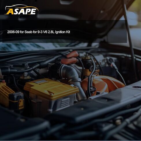 ASAPE 6 Ignition Coil Pack with 6PCS Spark Plugs for 2004-2009 for Cadillac CTS 2005-2008 for Buick Allure LaCrosse 2009 for Chevrolet Traverse for GMC Acadia, Replace UF375 GN10309 D501C in Saudi Arabia