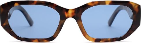 SOJOS Polarized Sunglasses Womens Mens Retro Rectangle Sun Glasses Trendy Hexagonal Frame 80s 90s Shades SJ2324 in Saudi Arabia