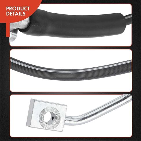 A-Premium Rear Passenger Side Brake Hydraulic Hose Compatible with Select Ford, Lincoln and Mercury Models - Crown Victoria/Grand Marquis 2003-2005, Town Car 2003-2009/2011, Marauder 2003-2004 in Saudi Arabia
