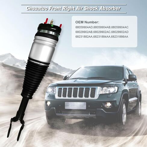 68059904AD Front Air Shock Strut Absorber Compatible with Right 2011-2016 Jeep Grand Cherokee WK2 SRT SRT8 Laredo Limited Overland Summit 68231882AA 68029902AB in Saudi Arabia