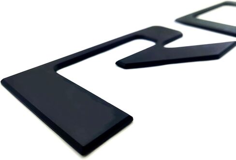 Tailgate Inserts Letters Compatible for 2019-2025 Sverado, 3D Raised & Strong Adhesive Decals Letters (Gloss Black) in Saudi Arabia