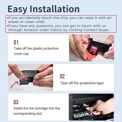 استبدال خرطوشة الحبر المعاد تصنيعها من TOKYOINK لحزمة Canon 245XL 246XL Combo لحبر الطابعة Pixma MG2522 MX490 TR4520 MX492 TS202 TS3322 MG2500 TR4500 245 246 (أسود، ثلاثي الألوان، عبوتان) in Kuwait