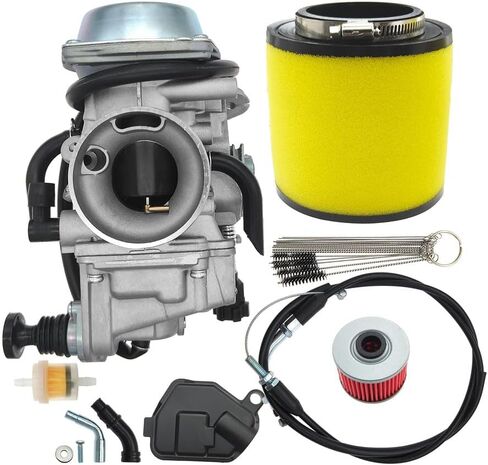 استبدال المكربن ​​لهوندا TRX300 1988 1989-2000 FourTrax TRX350 1986-1987 فورمان 400 1997-2004 450 1998-2004 رانشر 350 1987-2000 كارب مع فلتر وقود الهواء in Saudi Arabia