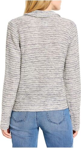 NIC+ZOE Women's Rope Shimmer Polo Top in Saudi Arabia