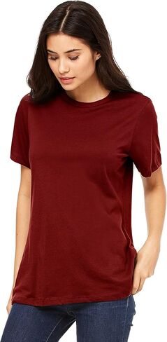 تي شيرت نسائي من Emmalise برقبة دائرية وأكمام قصيرة in Kuwait