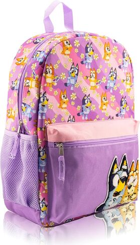 Bluey Backpack for Kids | Bluey and Bingo Bookbag for Girls, Boys, Unisex | Toddler Travel Bag, Cute Lightweight Bag for School | Ages 3+ in Saudi Arabia