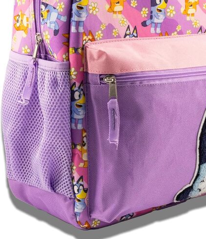 Bluey Backpack for Kids | Bluey and Bingo Bookbag for Girls, Boys, Unisex | Toddler Travel Bag, Cute Lightweight Bag for School | Ages 3+ in Saudi Arabia