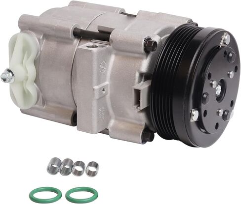 ضاغط مكيف الهواء ENA مع قابض متوافق مع Ford Lincoln Mercury Crown Victoria Excursion F-150 F-350 F-450 Super Duty Mark LT Cougar Grand Marquis لاستبدال E3AZ19V703AA in Saudi Arabia