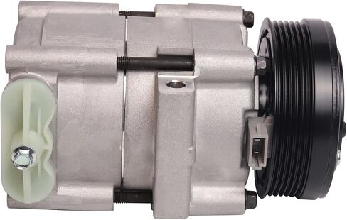 ضاغط مكيف الهواء ENA مع قابض متوافق مع Ford Lincoln Mercury Crown Victoria Excursion F-150 F-350 F-450 Super Duty Mark LT Cougar Grand Marquis لاستبدال E3AZ19V703AA in Saudi Arabia