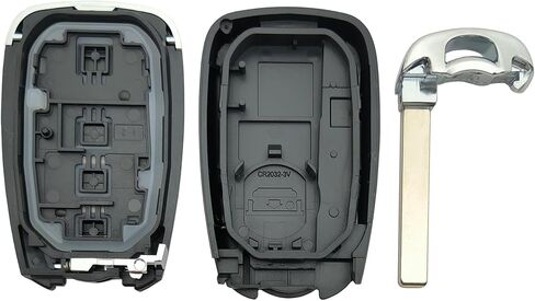 Key Fob Shell Case Replacement Fits for Chevy Bolt 2017-2018 Equinox 2018-2020 Trax 2017-2020 Sonic 2018-2020 Volt 2016-2019 Cruze Keyless Entry Car Remote Cover HYQ4AA HYQ4AS (4 Buttons C) in Kuwait