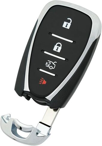 Key Fob Shell Case Replacement Fits for Chevy Bolt 2017-2018 Equinox 2018-2020 Trax 2017-2020 Sonic 2018-2020 Volt 2016-2019 Cruze Keyless Entry Car Remote Cover HYQ4AA HYQ4AS (4 Buttons C) in Kuwait