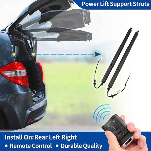 دعم رفع الطاقة للباب الخلفي الأيسر الأيمن لسيارة Toyota Highlander 2021-2023 فتحة الباب الخلفي للصدمات رقم 68910-0E070/68920-0E050 باب رفع الطاقة الكهربائي زوج واحد in Kuwait