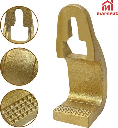 3 Ton Auto Body Pulling Clamps Frame Puller Dent Tool Car Repair Kit Remover Removal Hook Clamp Sill Puller with Serrated Teeth for Gripping Universal Chassis Pull (6000 lbs) in Saudi Arabia