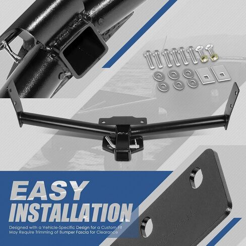 Auto Dynasty 2 Inches Class 3 Trailer Hitch Receiver Compatible with Equinox Vue Torrent Terrain 05-17 in Saudi Arabia