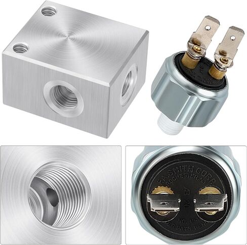 M MATI Front Cross Fitting & Brake Stoplight Pressure Switch for Polaris Sportsman 500 570 600 Trail Blazer Trail Boss Scrambler Magnum Xplorer Xpedition H-awkeye Diese-l Worker 7052292 4110164 in Saudi Arabia