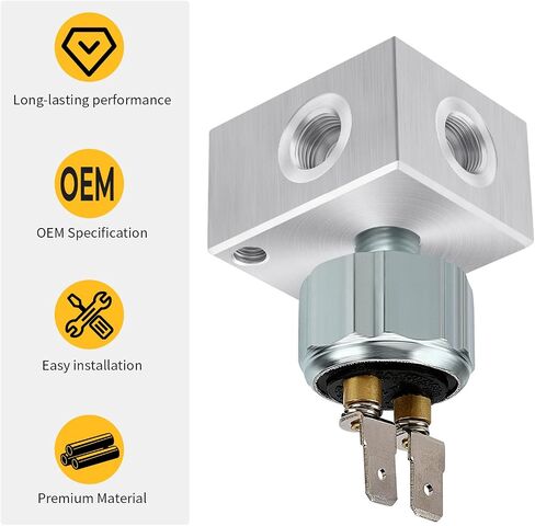 M MATI Front Cross Fitting & Brake Stoplight Pressure Switch for Polaris Sportsman 500 570 600 Trail Blazer Trail Boss Scrambler Magnum Xplorer Xpedition H-awkeye Diese-l Worker 7052292 4110164 in Saudi Arabia