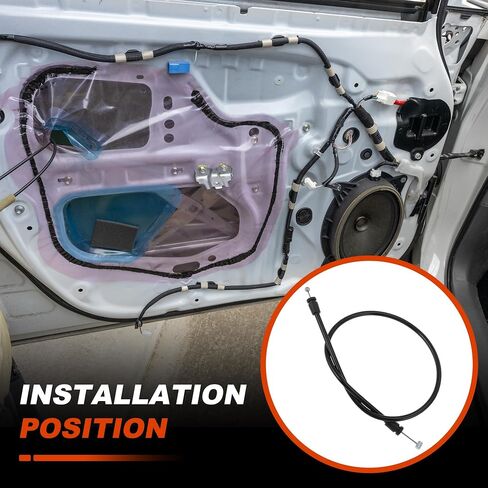 24.4inch No.F37Z10221A00A Front Left or Right Interior Door Handle Cable Replacement for Ford for Ranger 1993-2011 Door Latch Release Cable in Saudi Arabia