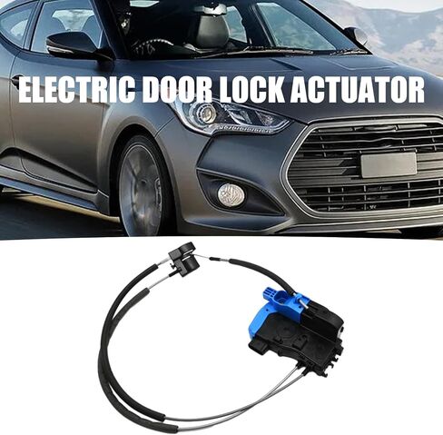 81310-2V000 Front Left Power Door Lock Actuator, Replacement for Hyundai Veloster 2012 2013 2014 2015 2016 2017, Replaces 813102V000 in Saudi Arabia