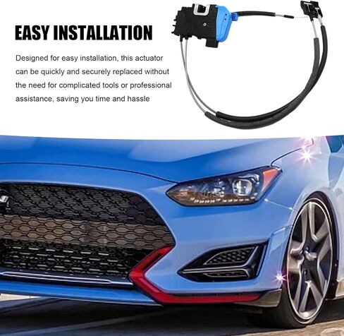 81310-2V000 Front Left Power Door Lock Actuator, Replacement for Hyundai Veloster 2012 2013 2014 2015 2016 2017, Replaces 813102V000 in Saudi Arabia