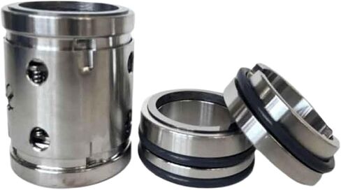 1pcs Double end mechanical seal water pump shaft seal 224-25/35/45/50/55 alloy fluorine glue high temperature resistant water seal(224-65) in Saudi Arabia
