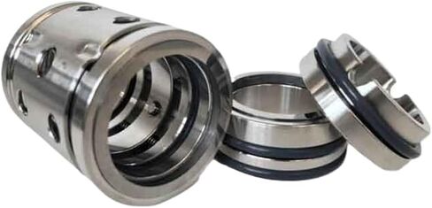 1pcs Double end mechanical seal water pump shaft seal 224-25/35/45/50/55 alloy fluorine glue high temperature resistant water seal(224-65) in Saudi Arabia