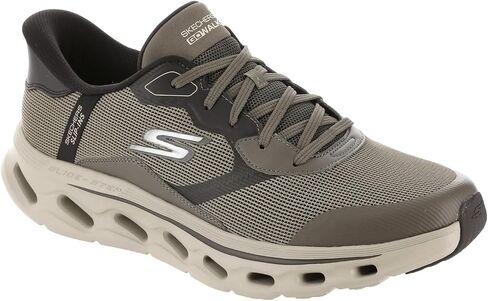 حذاء Skechers الرجالي بدون استخدام اليدين سهل الارتداء Go Walk Glide-Step 2.0-Zac Sneaker in Saudi Arabia