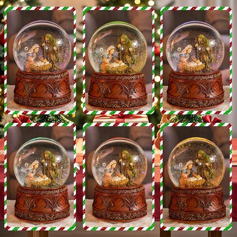 عيد الميلاد سنو غلوب الموسيقية - رجل الزنجبيل سنو غلوب كاندي هاوس عيد الميلاد المياه سنو غلوب LED ضوء تغيير صندوق الموسيقى ديكور المنزل عيد الميلاد للأطفال in Kuwait