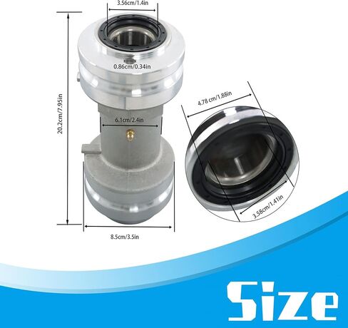 Silscvtt Rear Axle Bearing Housing Carrier Hub Replacement for Polaris Trail Blazer 250 1999 2000 2001 2002 2003 2004 in Saudi Arabia