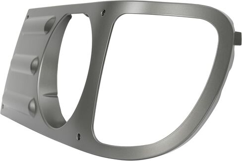 HECASA Front Pair Headlight Bezels Compatible with Mack CV713 Truck Front Light Lamp Headlamp Door Cover Trim Plastic(ABS) Driver & Passenger Side Chrome Silvery in Saudi Arabia