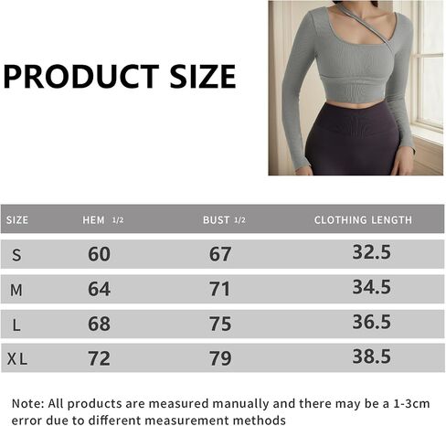 Women's Long Sleeve Asymmetrical Strap Sports Top Ribbed Cropped Shirt with Chest Support for Workout and Casual Wear in Saudi Arabia