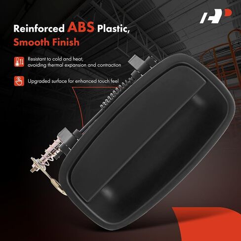 A-Premium Rear Right Passenger Side Exterior Door Handle Compatible with Kia Sportage 2000 2001 2002, Primed Black, Replace# 0K08A-72410XX in Saudi Arabia