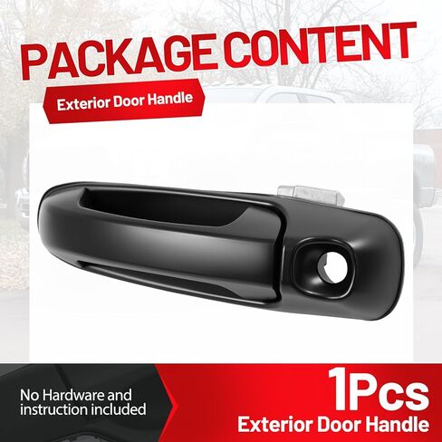 Exterior Door Handle Compatible with 2002-2011 Dodge Ram 1500 2500 3500 Dakota, Replace for 55275948AB-PFM, 55275684AB-PFM, 55275685AB-PFM, Front and Rear Set of 4 Outside Handle Painted Black in Saudi Arabia